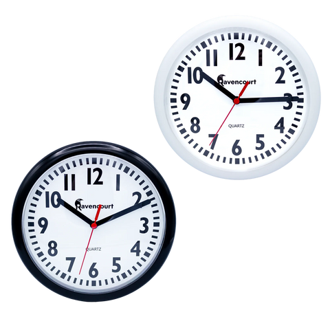 Refurbished Quartz Wall Clock - 21cm/8"
